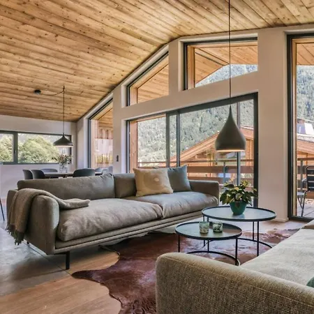 Apartment Chalet Larc Terrasse Montblanc